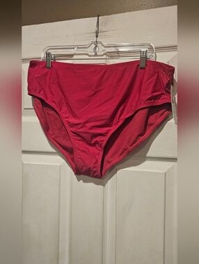 TIME AND TRU HIGH WAIST BATHING SUIT BOTTOM